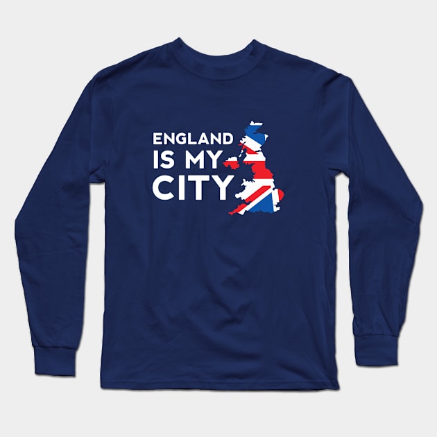 England Is My City Long Sleeve T-Shirt by dumbshirts